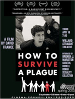 Movie poster of Brenda J. Marston's "How to Survive a Plague"