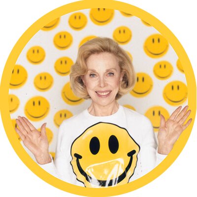 Dr Joyce Brothers smiling with happy faces